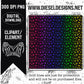 Neon Stars Digital Paper  | 300 DPI | Transparent PNG | Clipart |