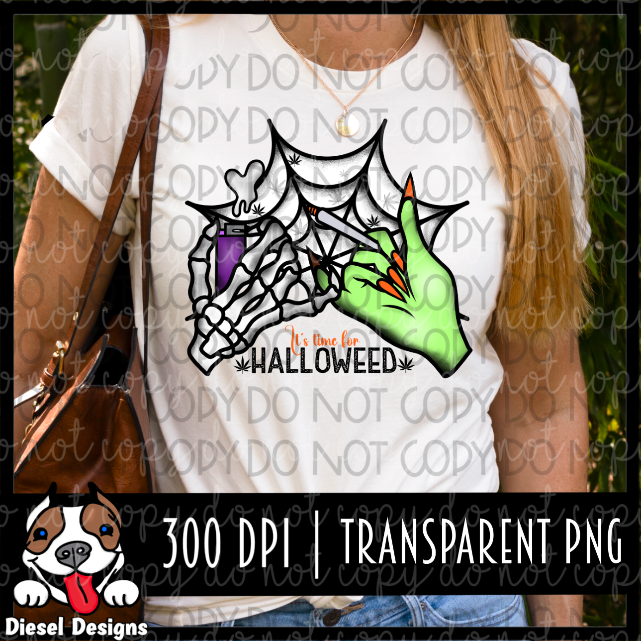 It's time for Halloweed | 300 DPI | Transparent PNG | NSFW