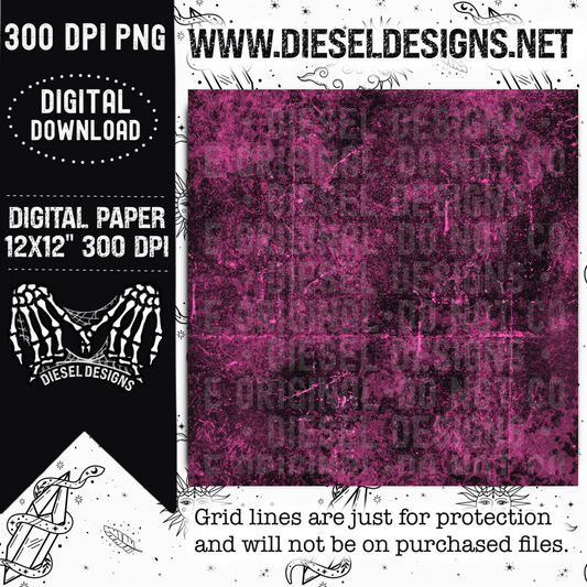 Pink Grunge Digital Paper  | 300 DPI | Transparent PNG | Clipart |