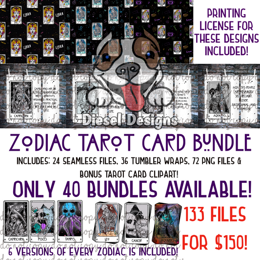 Zodiac Tarot Card BUNDLE