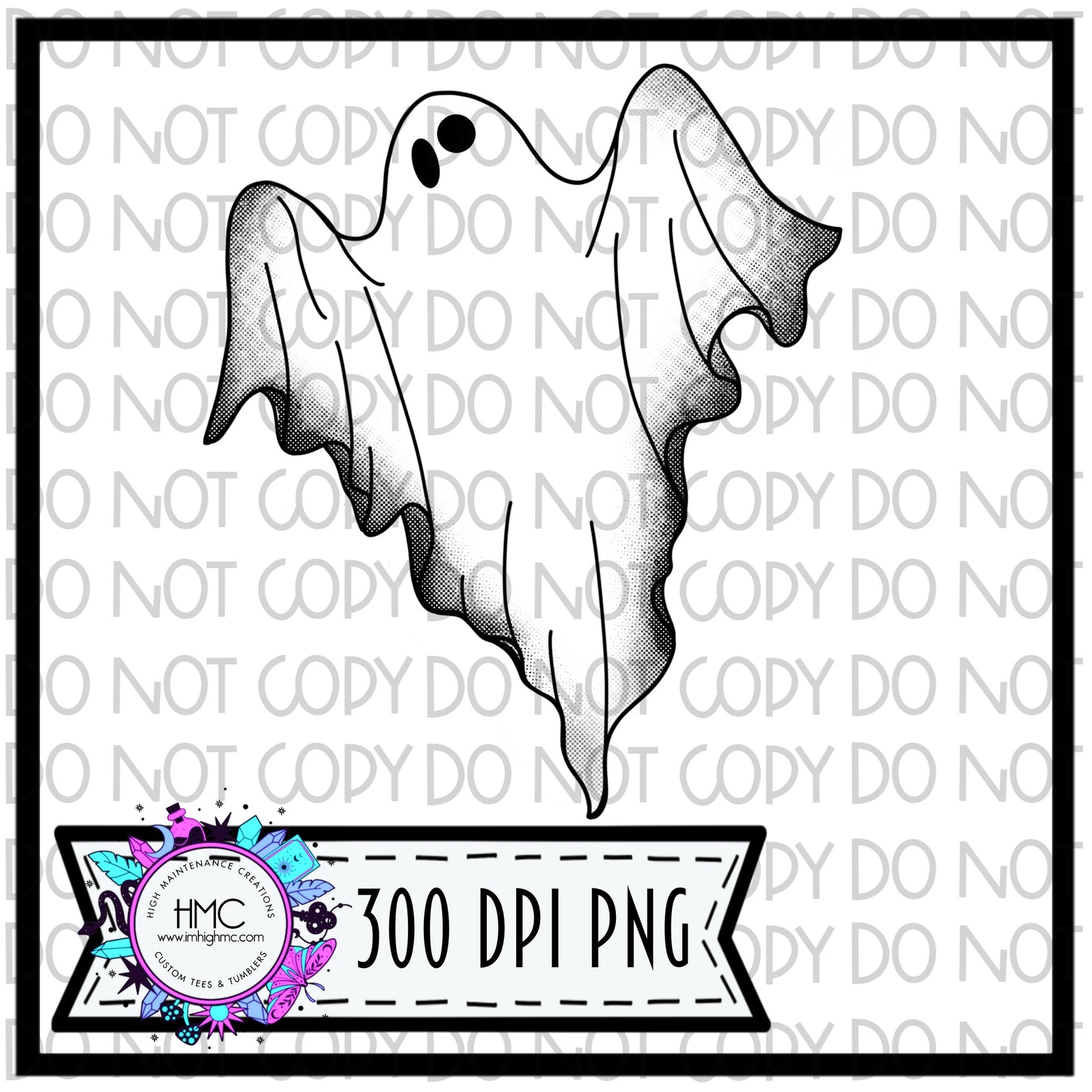 Ghost 1 | 300 DPI | Transparent PNG | Clipart |