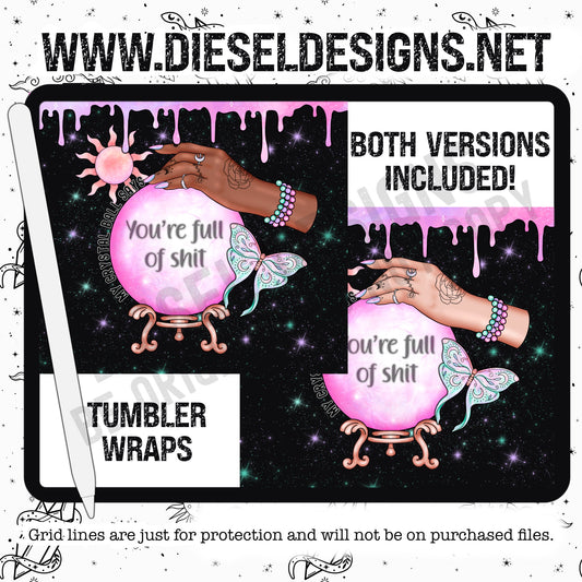 Crystal Ball Pink | 300 DPI | PNG |