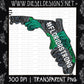 Florida Strong green | 300 DPI | Transparent PNG