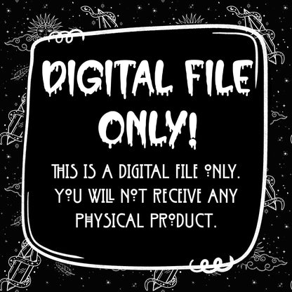 Creepmas Greeting PNG | 300 DPI | Transparent PNG