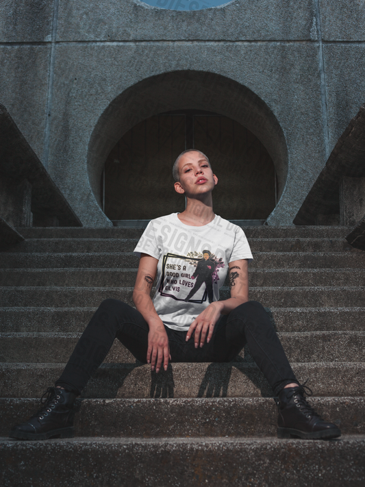 Loves Elvis Color | 300 DPI | Transparent PNG