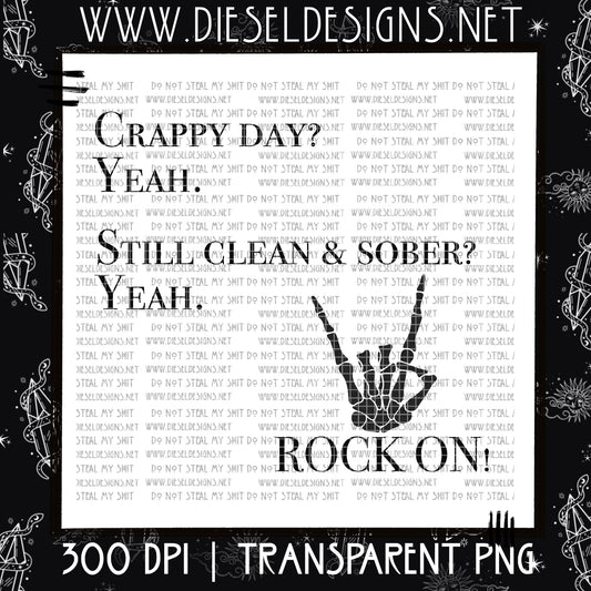 Rock On | Sunday Exclusive | 300 DPI PNG