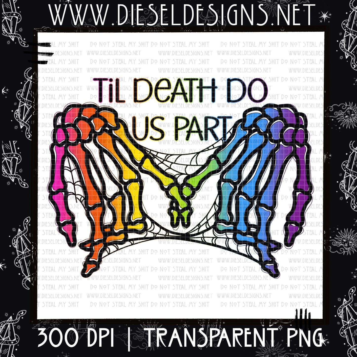 Til Death Do Us Part | 300 DPI | PNG |